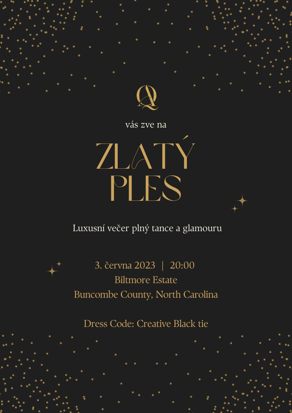 Zlatý ples 3.6.2023