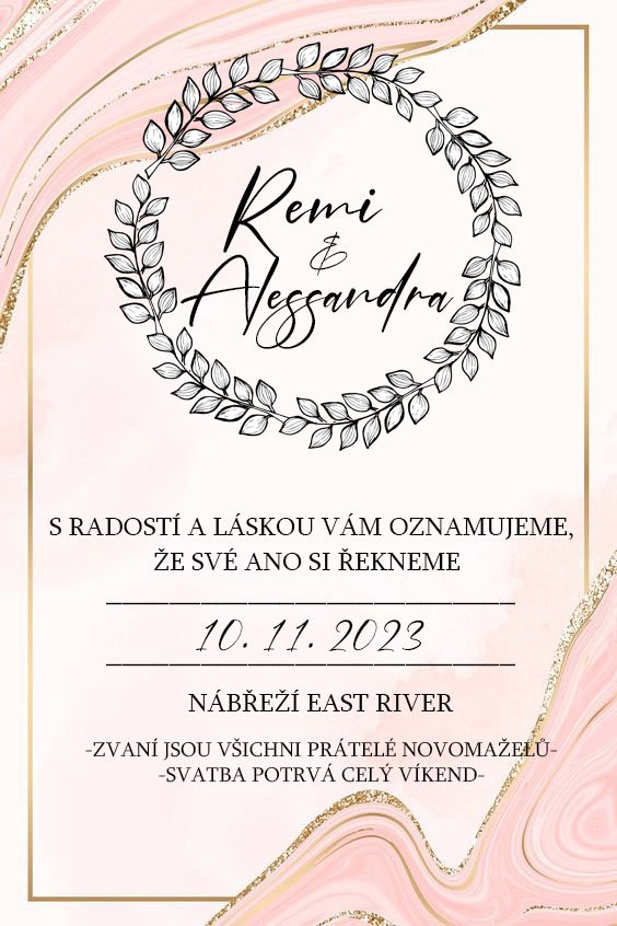 Svatba - Aless + Remi