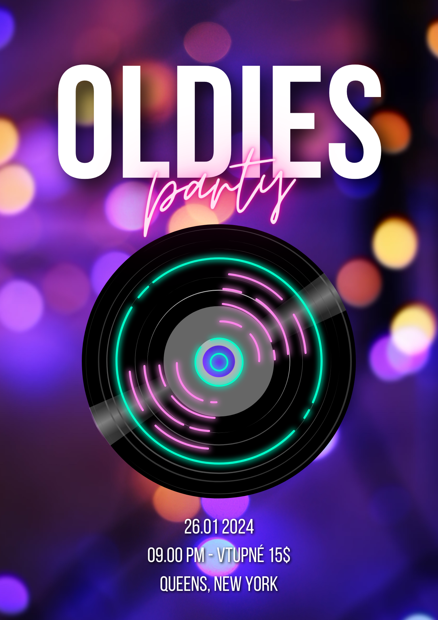 Oldies party 26.1.2024