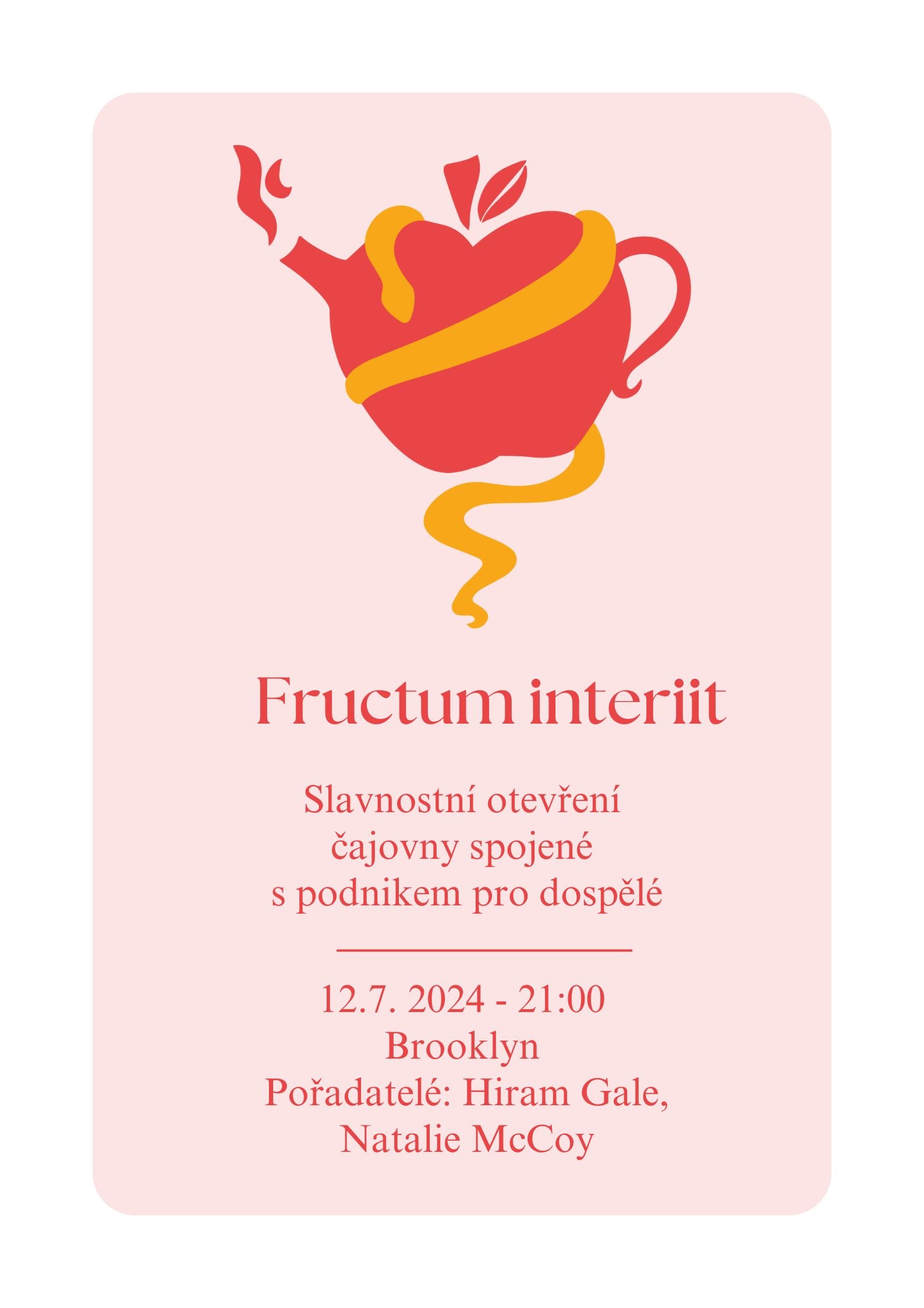 Slavnostní otevření čajovny - 12.7.2024