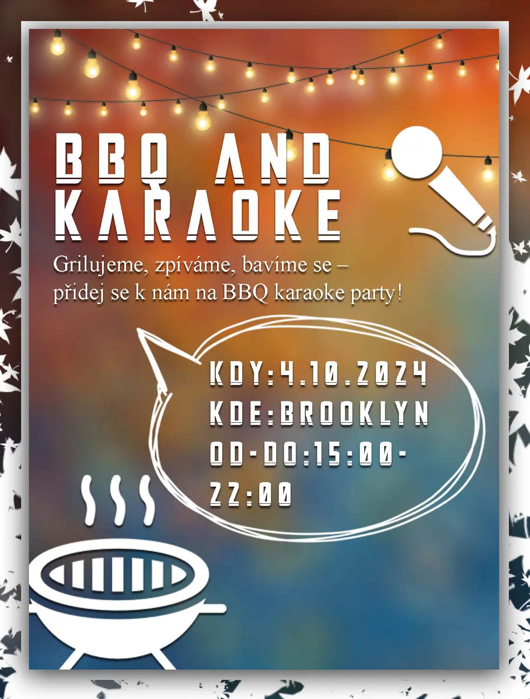 BBQ a Karaoke