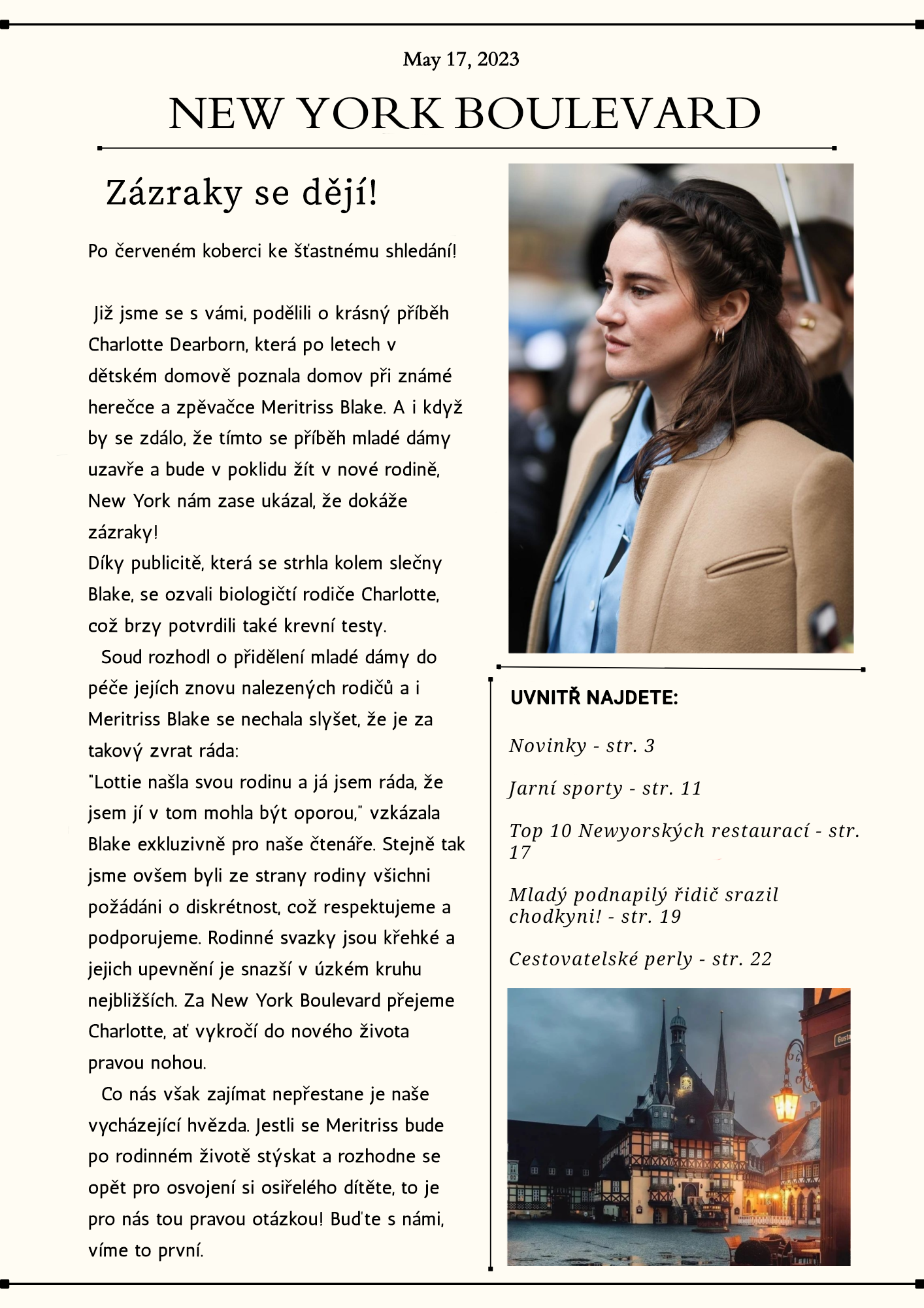 17.5.2023 – Noviny